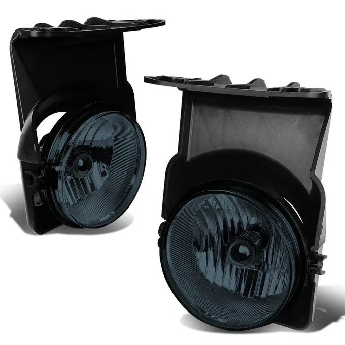 DNA Fog Lights for GMC Sierra 1500 2500 3500 (2003-2007) with Smoke Lens FL-NS016-SM