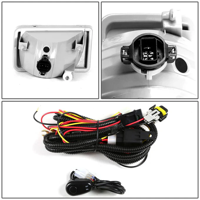 DNA Fog Lights for Cadillac Escalade (2007-2008) with or without Switch & Wiring Harness - Amber / Clear / Smoke Lens - Image 20
