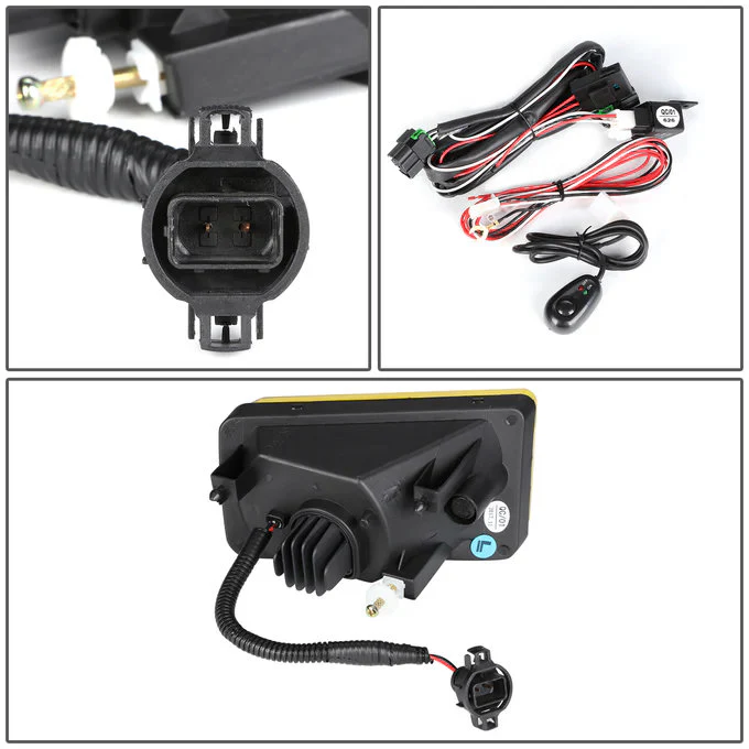 DNA Fog Light for GMC Yukon & Yukon XL (2015-2018) Factory Style or LED with Switch and Wiring Harness - Image 26