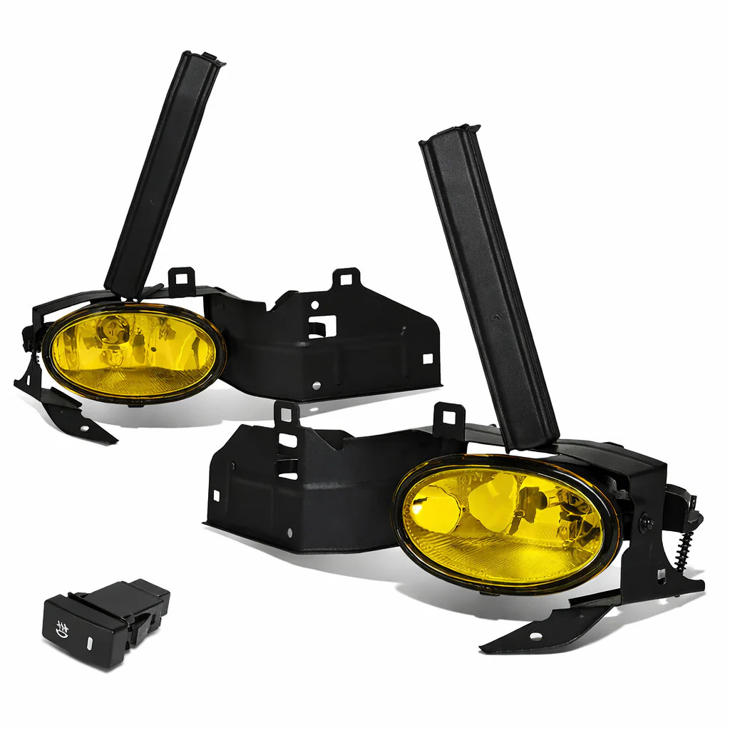 DNA Fog Lights for Honda Accord Coupe (2008-2010) with Switch and Wiring Harness - Amber / Clear / Smoke Lens FL-HA082D