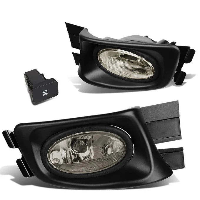 DNA Fog Lights for Honda Accord Sedan (2003-2005) with Switch and Wiring Harness - Amber or Smoke Lens FL-ZTL-116 - Image 3