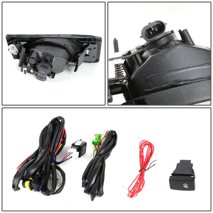 DNA Fog Lights for Honda Accord Sedan & Coupe (2006-2007) with Switch and Wiring Harness - Amber / Clear / Smoke Lens - Image 20