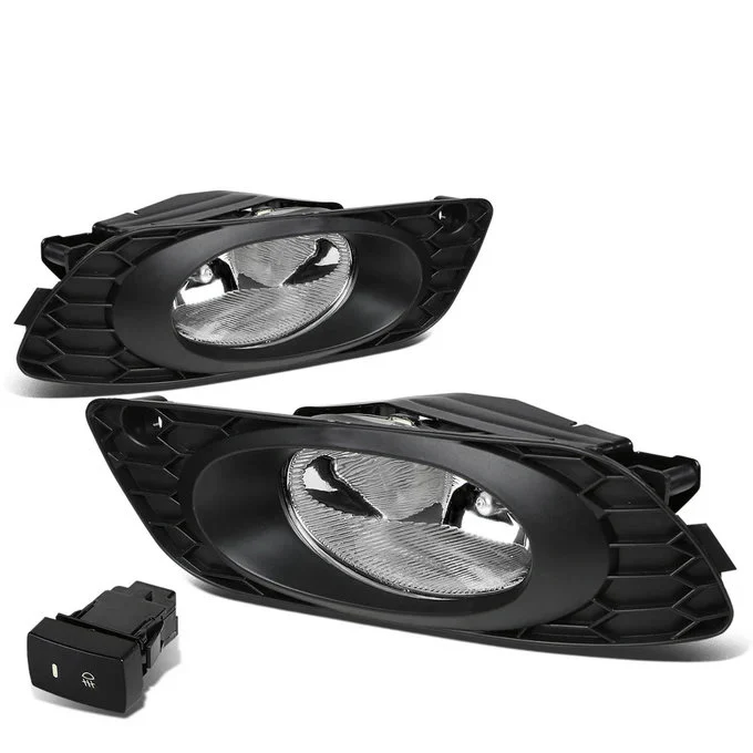DNA Fog Lights for Honda Accord Sedan (2012) with Switch and Wiring Harness - Amber / Clear / Smoke Lens FL-ZTL-164 - Image 4