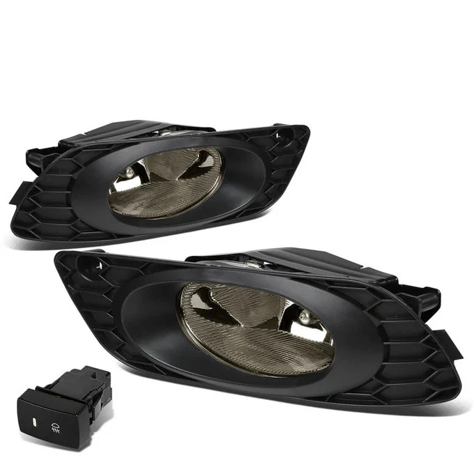 DNA Fog Lights for Honda Accord Sedan (2012) with Switch and Wiring Harness - Amber / Clear / Smoke Lens FL-ZTL-164 - Image 7
