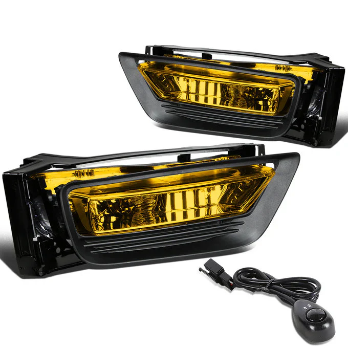 DNA Fog Lights for Honda Accord Sedan (2013-2014) with Switch and Wiring Harness - Amber / Clear / Smoke Lens FL-ZTL-127