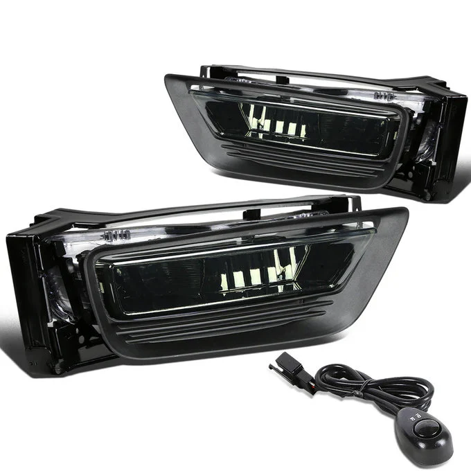 DNA Fog Lights for Honda Accord Sedan (2013-2014) with Switch and Wiring Harness - Amber / Clear / Smoke Lens FL-ZTL-127 - Image 3