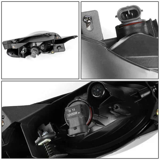 DNA Fog Lights for Honda Civic FA FD FG Sedan & Coupe (2009-2011) with Switch and Wiring Harness - Amber / Clear / Smoke Lens FL-ZTL-126 - Image 10