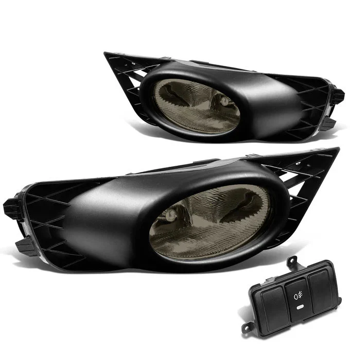 DNA Fog Lights for Honda Civic FA FD FG Sedan & Coupe (2009-2011) with Switch and Wiring Harness - Amber / Clear / Smoke Lens FL-ZTL-126 - Image 17