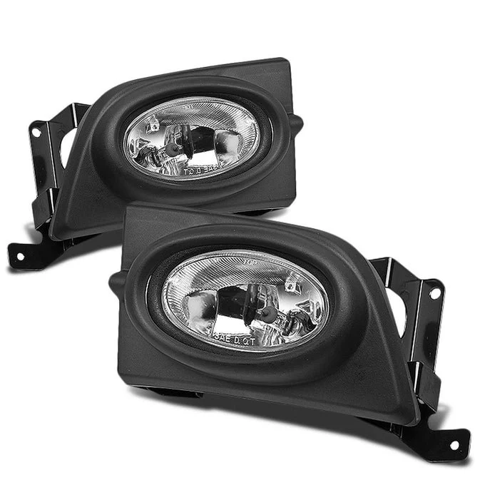 DNA Fog Lights for Honda Civic Sedan & Coupe (2006-2008) with Switch and Wiring Harness - Amber / Clear / Smoke Lens - Image 15