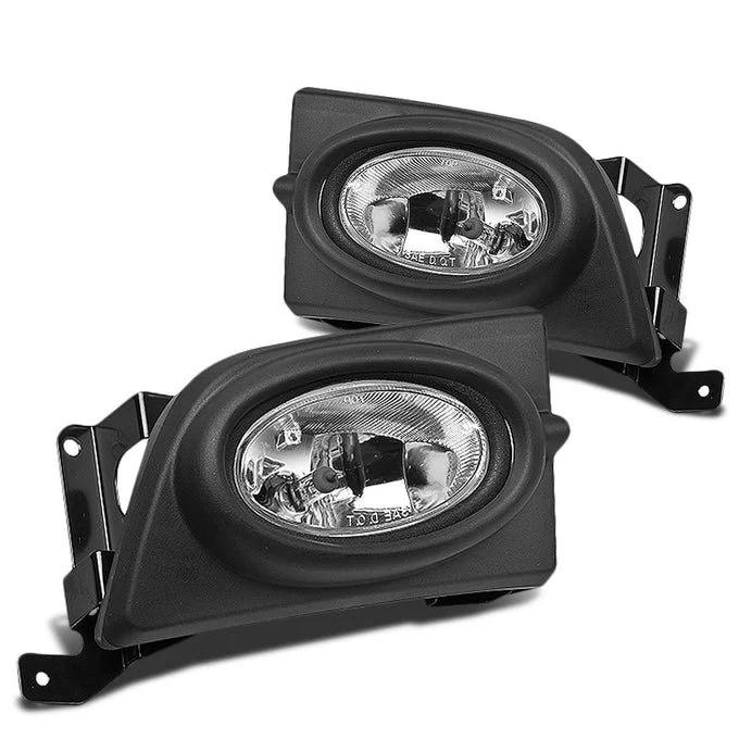 DNA Fog Lights for Honda Civic Sedan & Coupe (2006-2008) with Switch and Wiring Harness - Amber / Clear / Smoke Lens - Image 3