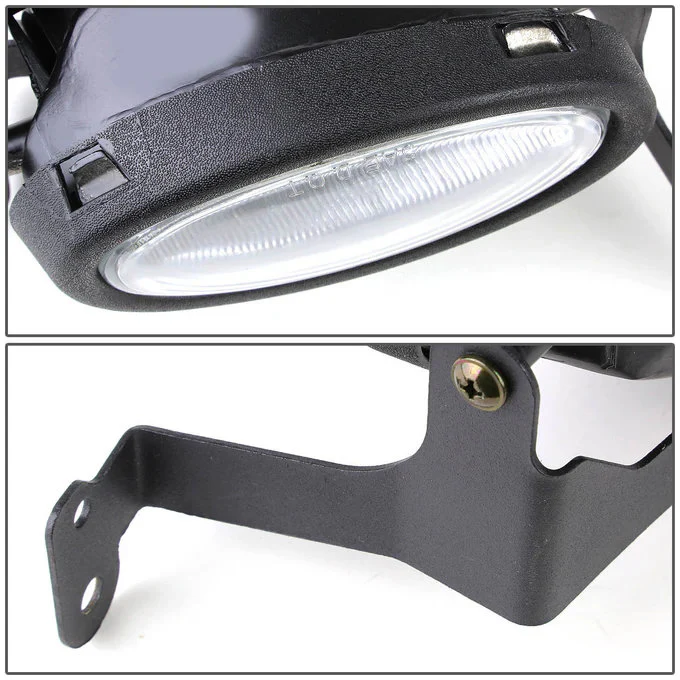 DNA Fog Lights for Honda Civic Sedan & Coupe (2006-2008) with Switch and Wiring Harness - Amber / Clear / Smoke Lens - Image 9
