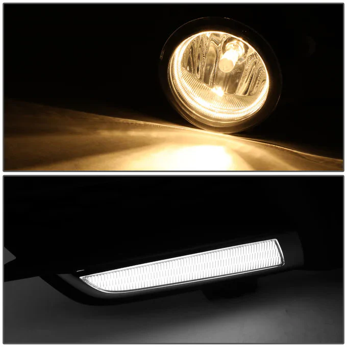 DNA Fog Lights for Honda Civic Sedan / Coupe (2016–2017) with LED DRL - Amber / Clear / Smoke FL-ZTL-248 - Image 3