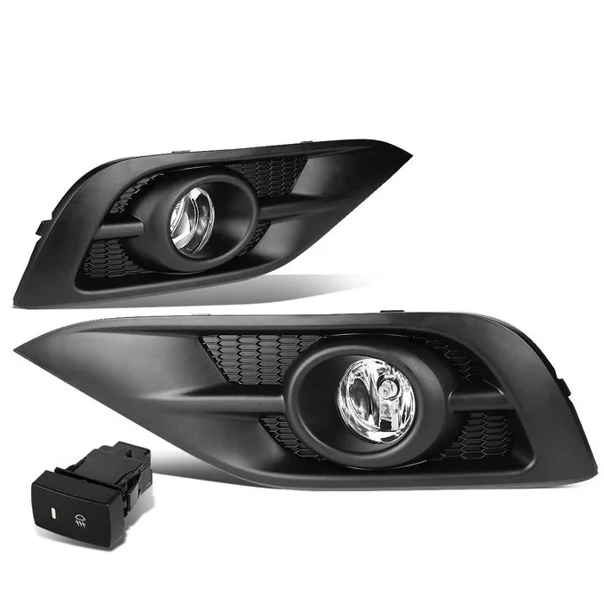 DNA Fog Lights for Honda CRV (2012-2014) with Switch and Wiring Harness - Clear or Smoke Lens FL-ZTL-128