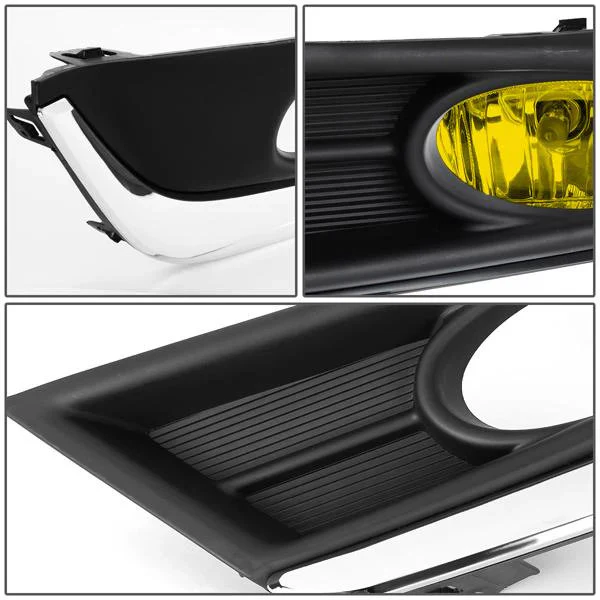 DNA Fog Lights for Honda CRV (2017-2018) with Switch and Wiring Harness - Amber / Clear / Smoke Lens - Image 20