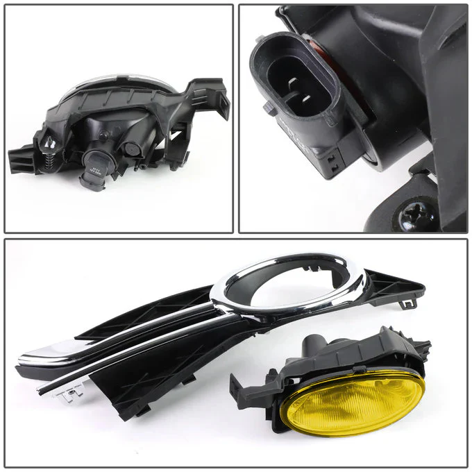 DNA Fog Lights for Honda Odyssey (2014-2016) with Switch and Wiring Harness - Amber / Clear / Smoke Lens FL-ZTL-184 - Image 7