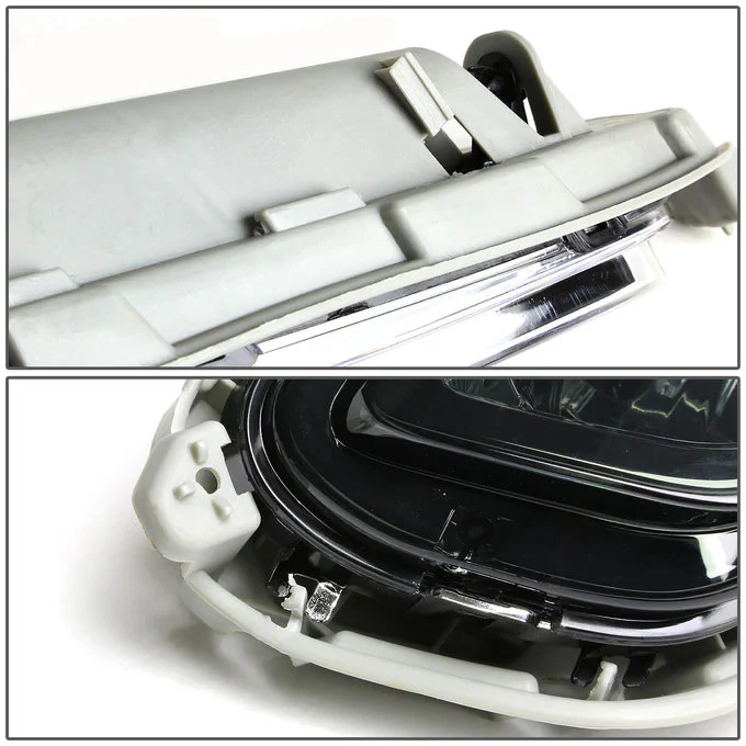 DNA Fog Lights for Hyundai Accent Sedan / Hatchback (2012-2016) with Switch and Wiring Harness - Clear or Smoke Lens FL-ZTL-133 - Image 3