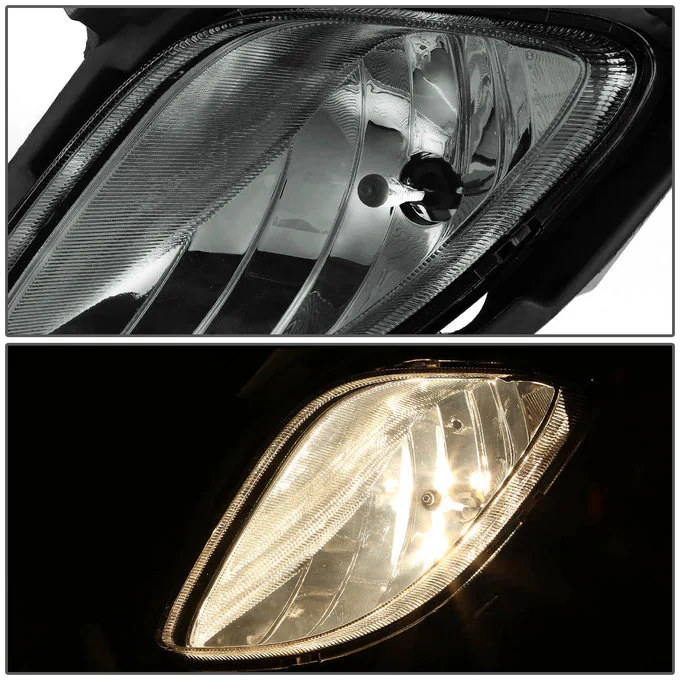 DNA Fog Lights for Hyundai Genesis Coupe (2010-2012) with Switch and Wiring Harness - Amber / Clear / Smoke Lens FL-ZTL-130 - Image 10