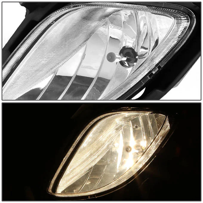 DNA Fog Lights for Hyundai Genesis Coupe (2010-2012) with Switch and Wiring Harness - Amber / Clear / Smoke Lens FL-ZTL-130 - Image 6