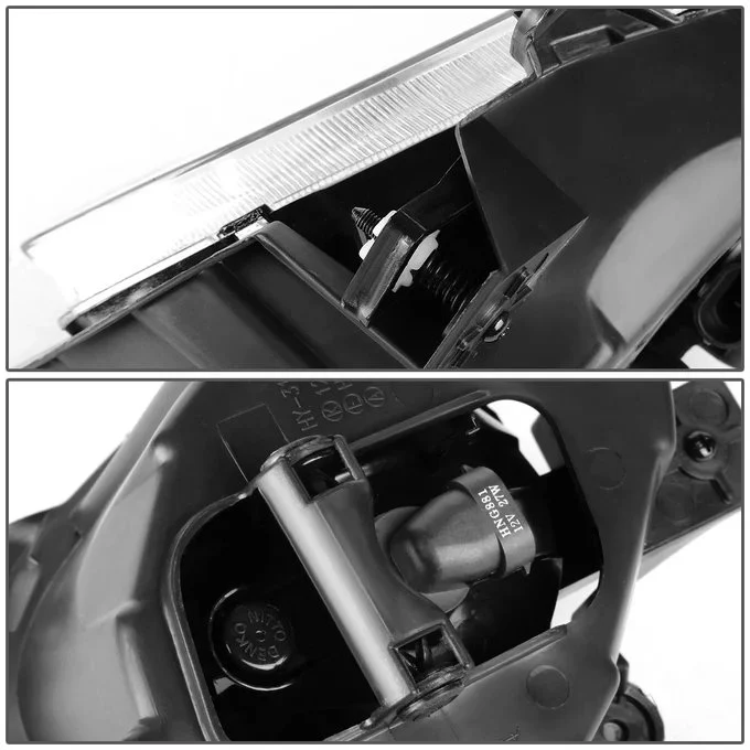 DNA Fog Lights for Hyundai Genesis Coupe (2010-2012) with Switch and Wiring Harness - Amber / Clear / Smoke Lens FL-ZTL-130 - Image 7