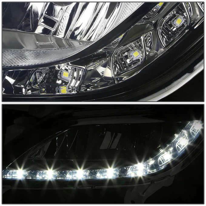 DNA Fog Lights for Hyundai Veloster (2012-2017) with LED DRL - Amber / Clear / Smoke Lens FL-HV12-LED - Image 15