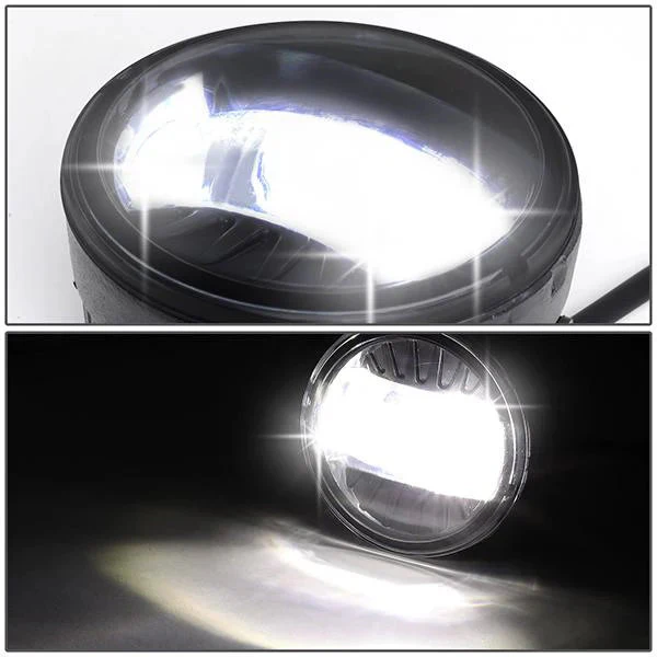 DNA Fog Lights for Honda Ridgeline (2017–2019) LED Projector with Switch and Wiring Harness - Amber or Smoke Lens FL-ZTL-345 - Image 6