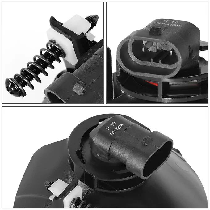 DNA Fog Lights for Lincoln Mark LT (2006-2008) with Switch and Wiring Harness - Clear Lens FL-ZTL-356-CH - Image 5