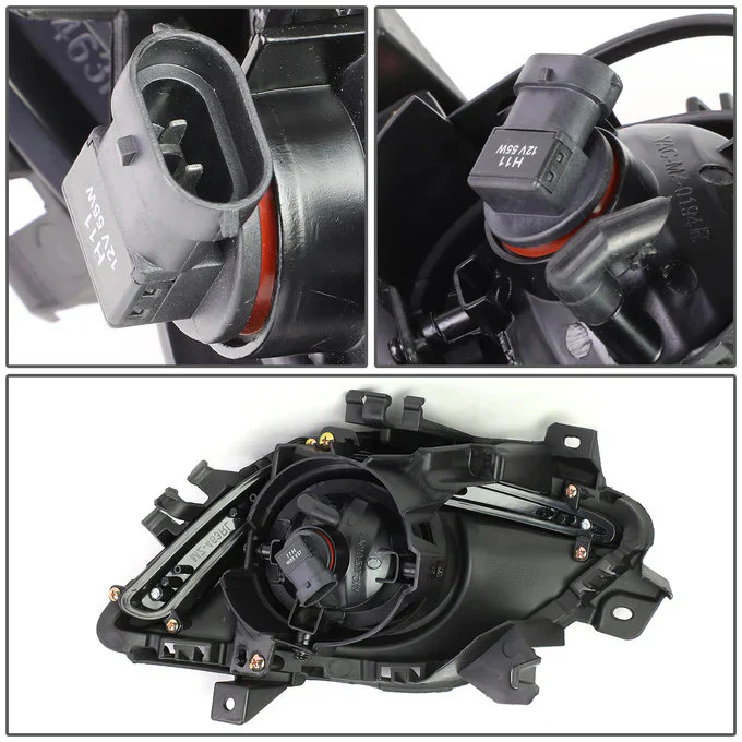 DNA Fog Lights for Mazda 6 (2014-2016) with Switch and Wiring Harness - Amber / Clear / Smoke Lens - Image 10