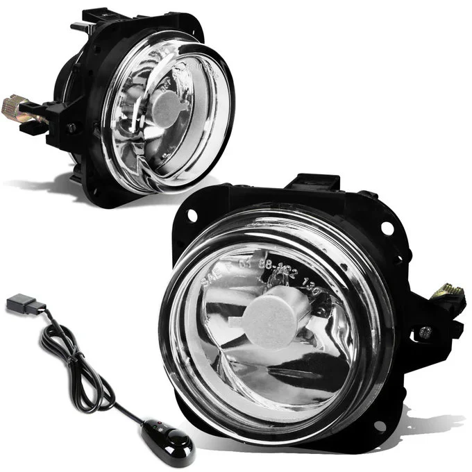DNA Fog Lights for Mitsubishi Galant (2004-2008) with Switch and Wiring Harness - Amber / Clear / Smoke Lens FL-ZTL-219 - Image 2