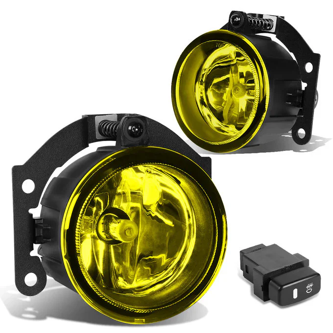 DNA Fog Lights for Mitsubishi Outlander Sport RVR (2011-2015) with Switch and Wiring Harness - Amber / Clear / Smoke Lens FL-ZTL-178
