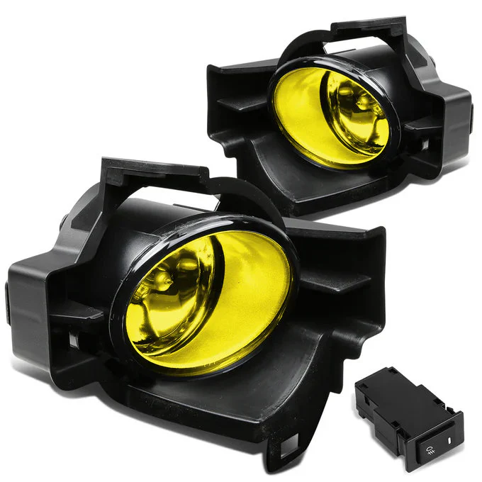 DNA Fog Lights for Nissan Altima Sedan (2010-2012) with Switch and Wiring Harness - Amber Lens FL-ZTL-190-AM
