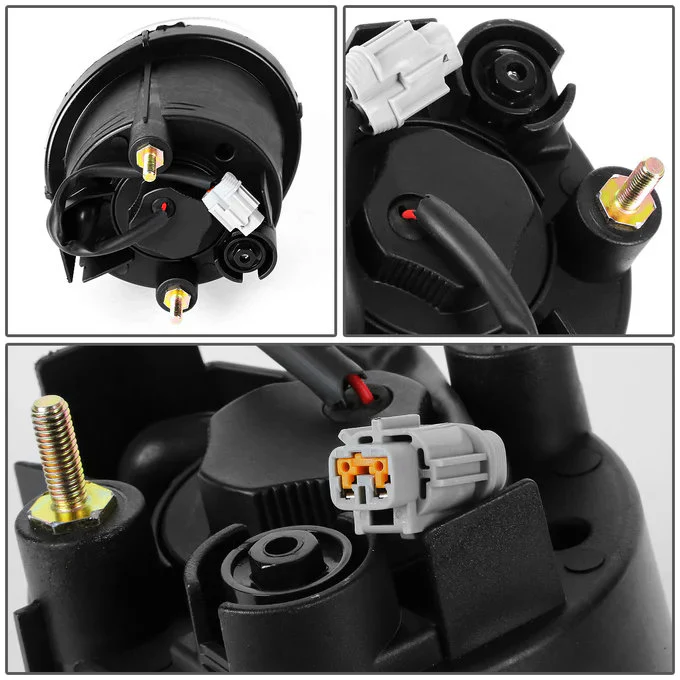 DNA Fog Lights for Nissan Maxima (2000-2006) with Amber / Clear / Smoke Lens FL-ZTL-166 - Image 8