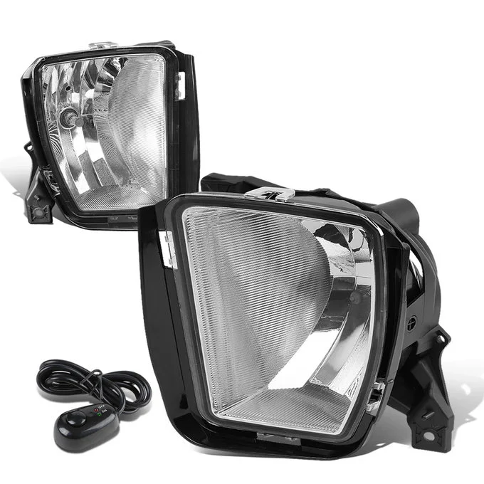 DNA Fog Lights for RAM 1500 (2013-2018) with Switch and Wiring Harness - Amber / Clear / Smoke Lens FL-ZTL-807 - Image 5