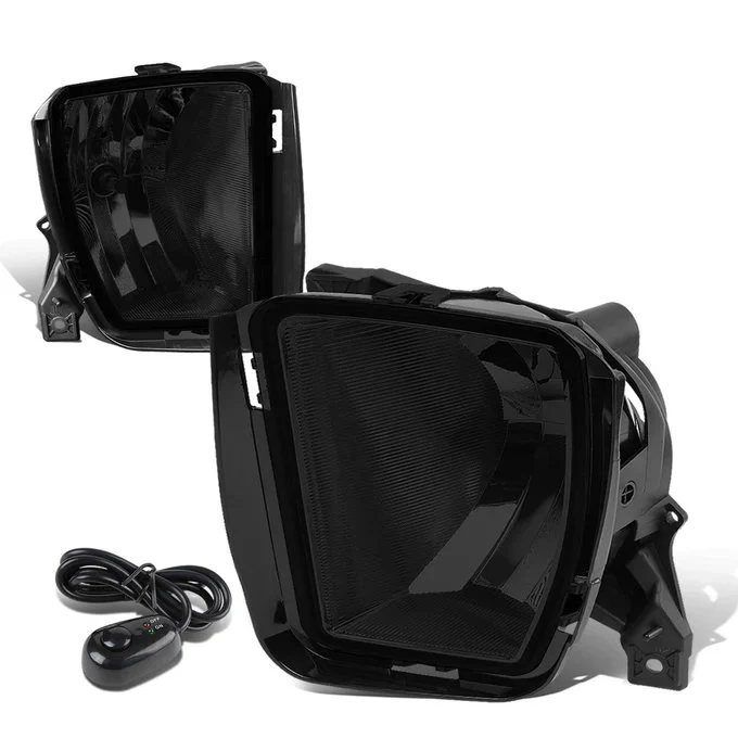 DNA Fog Lights for RAM 1500 (2013-2018) with Switch and Wiring Harness - Amber / Clear / Smoke Lens FL-ZTL-807 - Image 9