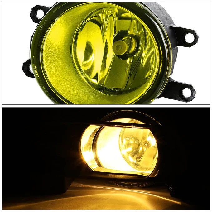 DNA Fog Lights for Toyota Camry (2007-2009) with Switch and Wiring Harness - Amber / Clear / Smoke Lens - Image 2