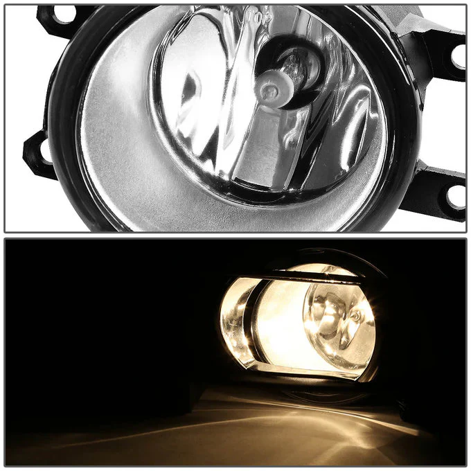 DNA Fog Lights for Toyota Camry (2007-2009) with Switch and Wiring Harness - Amber / Clear / Smoke Lens - Image 6