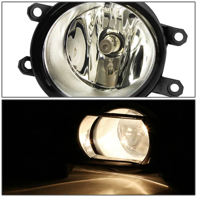 DNA Fog Lights for Toyota Camry (2007-2009) with Switch and Wiring Harness - Amber / Clear / Smoke Lens - Image 8