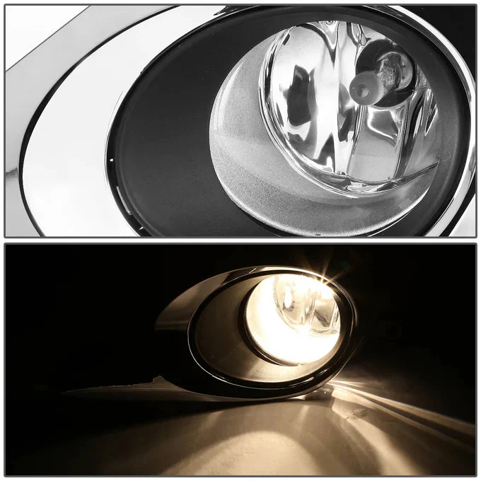 DNA Fog Lights for Toyota Camry XV50 (2012-2014) with Switch and Wiring Harness - Clear or Smoke Lens - Image 2