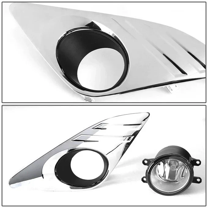 DNA Fog Lights for Toyota Camry XV50 (2012-2014) with Switch and Wiring Harness - Clear or Smoke Lens - Image 3