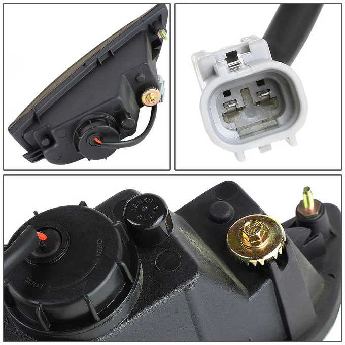 DNA Fog Lights for Toyota Corolla (2001-2002) ZTL Style with Amber / Clear / Smoke Lens - Image 8