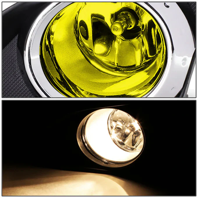DNA Fog Lights for Toyota Corolla Sedan (2009-2010) with Switch and Wiring Harness - Amber / Clear / Smoke Lens - Image 11