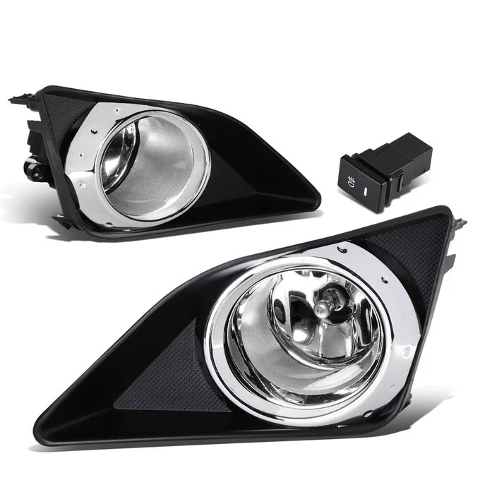 DNA Fog Lights for Toyota Corolla Sedan (2009-2010) with Switch and Wiring Harness - Amber / Clear / Smoke Lens - Image 12