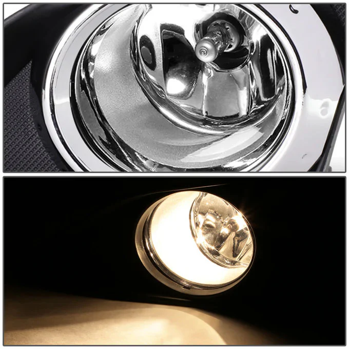DNA Fog Lights for Toyota Corolla Sedan (2009-2010) with Switch and Wiring Harness - Amber / Clear / Smoke Lens - Image 13