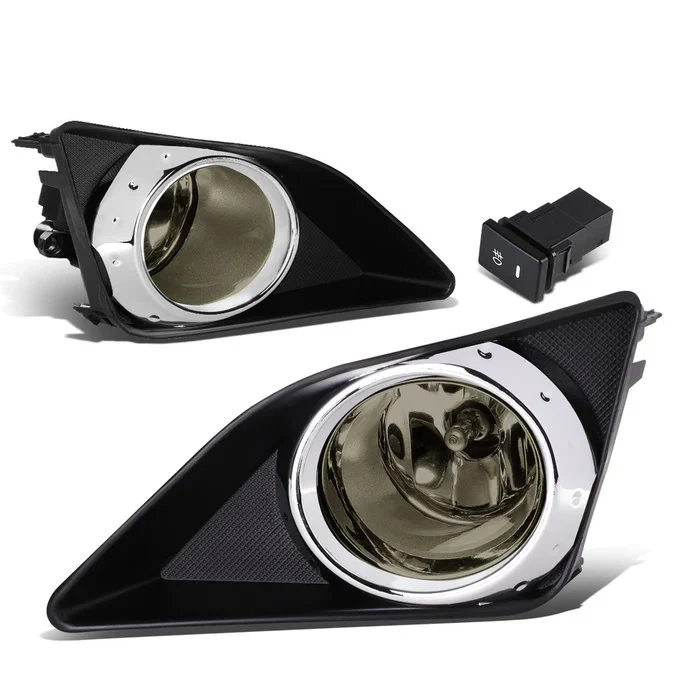 DNA Fog Lights for Toyota Corolla Sedan (2009-2010) with Switch and Wiring Harness - Amber / Clear / Smoke Lens - Image 14