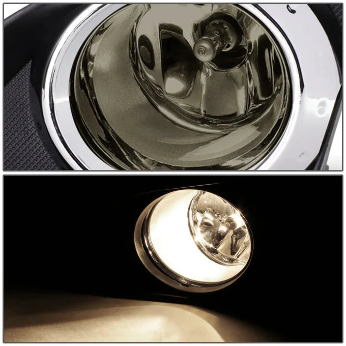 DNA Fog Lights for Toyota Corolla Sedan (2009-2010) with Switch and Wiring Harness - Amber / Clear / Smoke Lens - Image 15