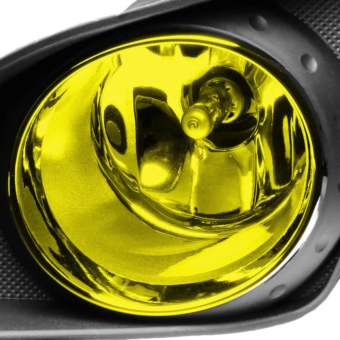 DNA Fog Lights for Toyota Corolla Sedan (2009-2010) with Switch and Wiring Harness - Amber / Clear / Smoke Lens - Image 2