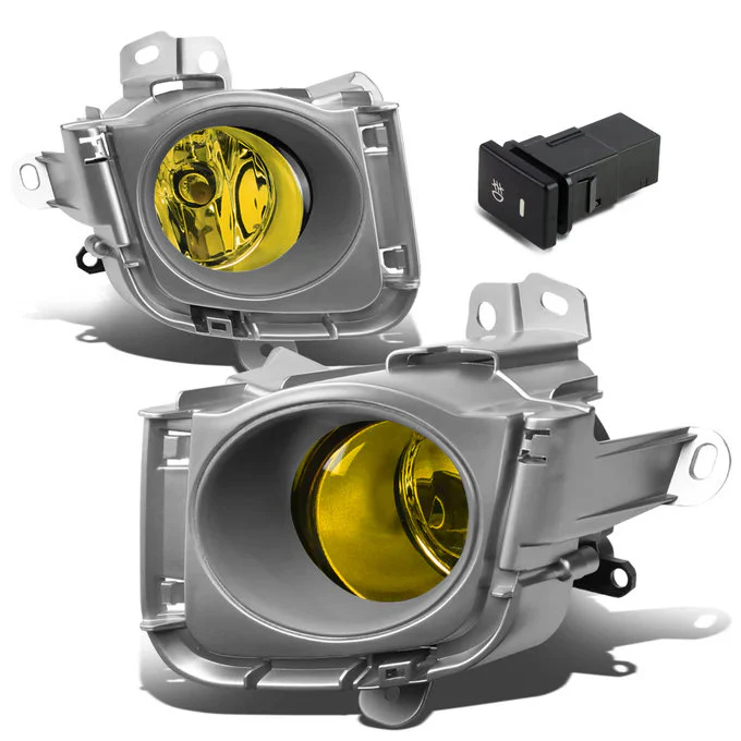 DNA Fog Lights for Toyota Prius (2010-2012) with Switch and Wiring Harness - Amber / Clear / Smoke Lens FL-ZTL-243
