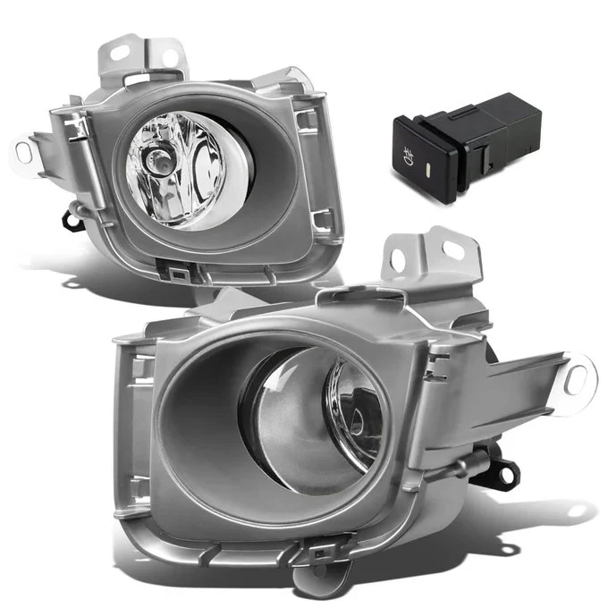 DNA Fog Lights for Toyota Prius (2010-2012) with Switch and Wiring Harness - Amber / Clear / Smoke Lens FL-ZTL-243 - Image 4
