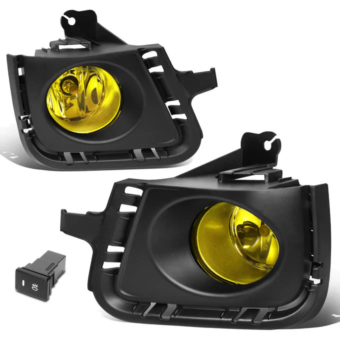 DNA Fog Lights for Toyota Prius C (2012-2014) with Switch and Wiring Harness - Amber / Clear / Smoke Lens FL-ZTL-281