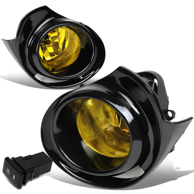 DNA Fog Light for Toyota Prius C (2015-2018) with Switch and Wiring Harness - Amber / Clear / Smoke Lens FL-ZTL-284