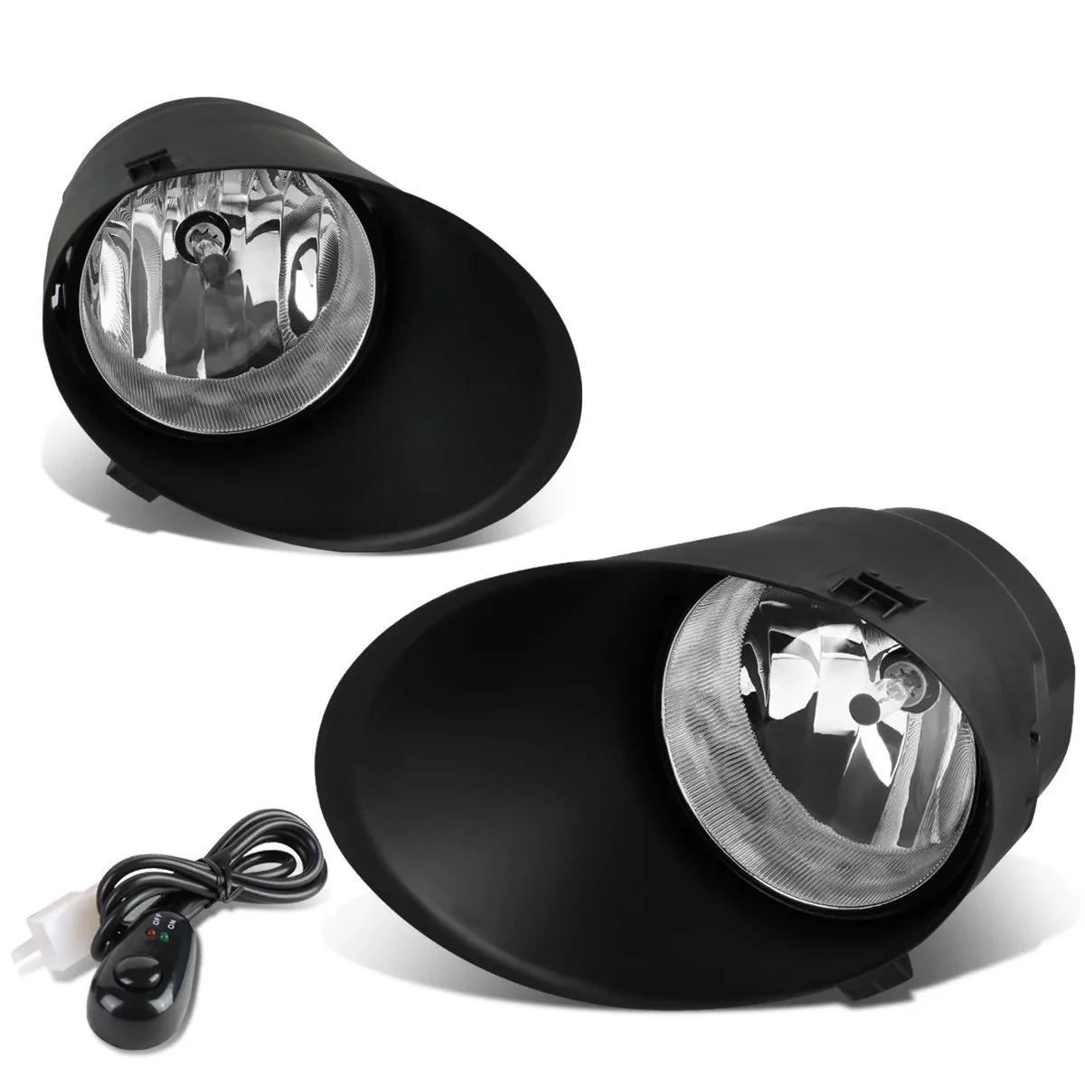 DNA Fog Lights for Toyota Tundra (2007-2013) Factory Style or LED Projector - Clear or Smoke Lens - Image 14